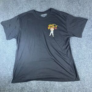 VTG Capcom Street Fighter II T-Shirt Men 3XL Black World Warrior Championship 92